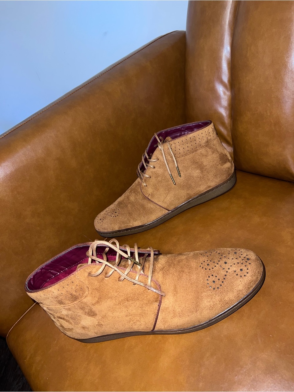 TAYNO Melleh suede chukka boots men’s size 13